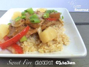 Sweet Fire Crockpot Chicken