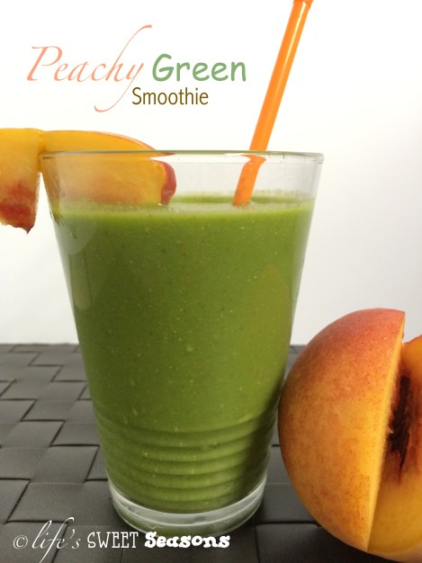 Peachy Green Smoothie2