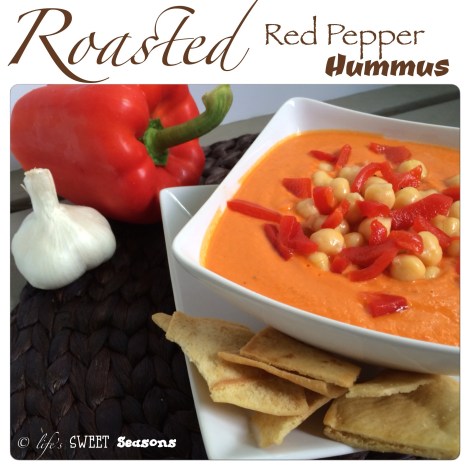 Roasted Red Pepper Hummus