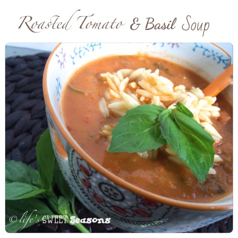 Roasted Tomato Basil Soup