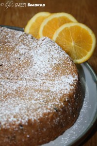 Orange Cranberry Whole Cake blog