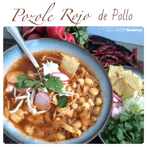 Pozole Rojo de Pollo 1