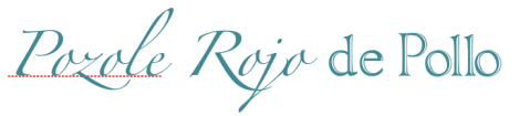 Pozole Rojo de Pollo Title