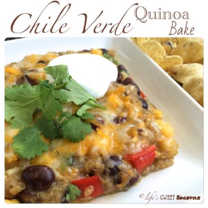 Chile Verde Quinoa Bake 1