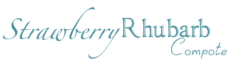 Strawberry Rhubarb Compote Title