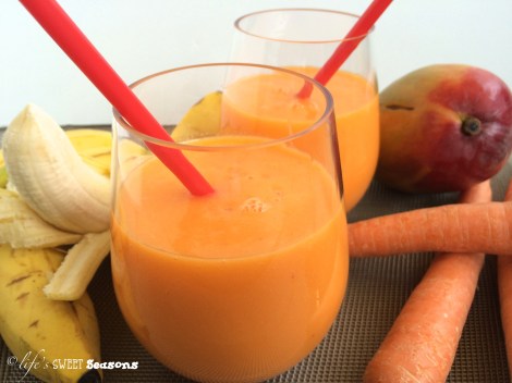 Carrot Mango Smoothie 2