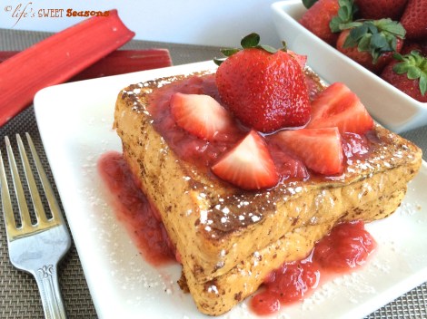 Strawberry Rhubarb French Toast 3